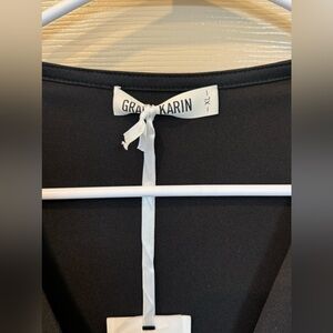 Grace Karin Black Blouse